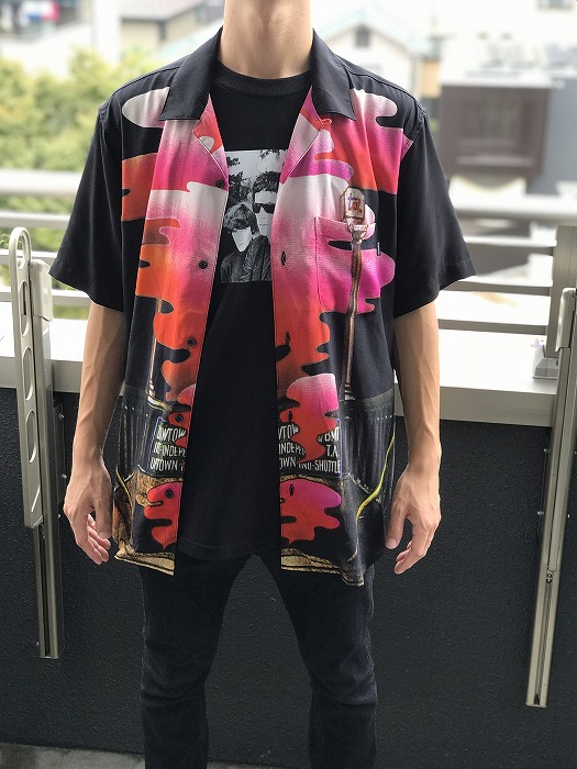 純正販売品 supreme レーヨン　半袖　シャツ　XL jeanpaulgaultier シャツ