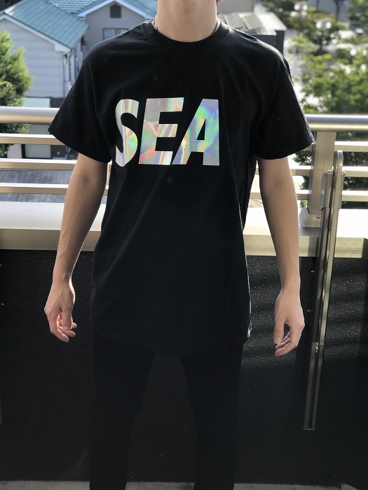 WIND AND SEA (ウィンダンシー)「Tシャツ」のサイズ感は？着画とサイズ 